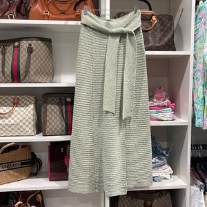 Free People Green Maxi Skirt